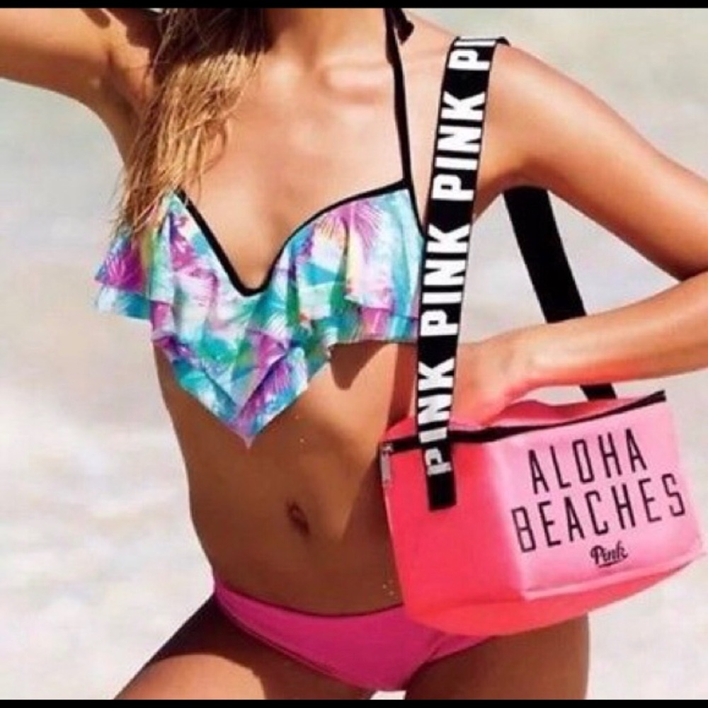Victoria’s Secret PINK, hot pink cooler